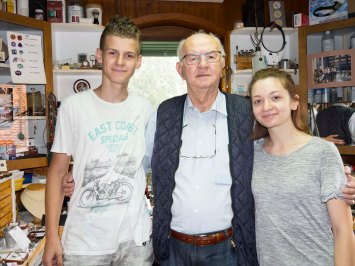 Fahrudin Sofić sa Azerom i Almom