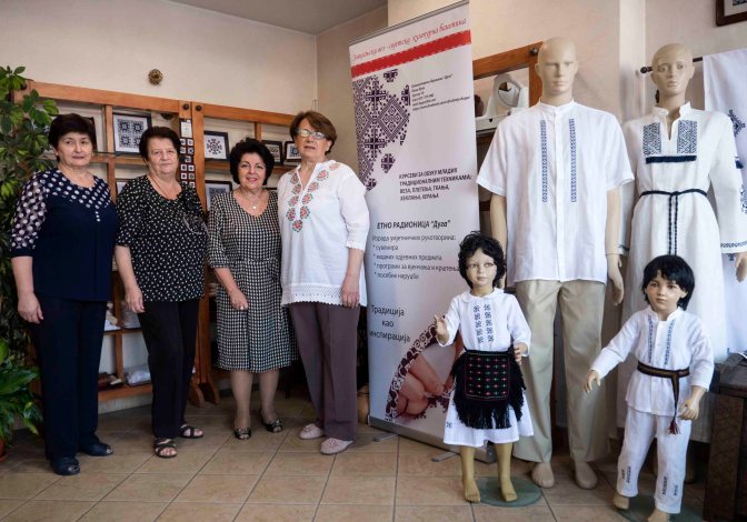 Mirjana Palija, Božica Ramić, Galina Marjanović i Vera Stefanović